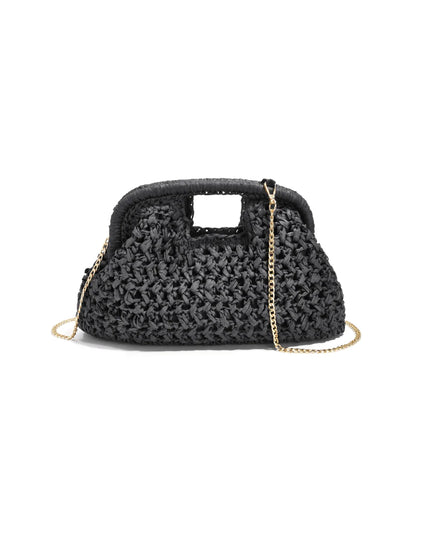 Zwarte strandtas dames